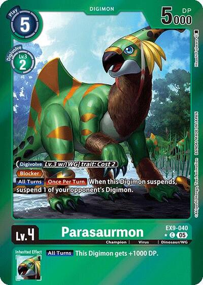 Parasaurmon (Limited Foil) (Versus Monsters) Near Mint Foil
