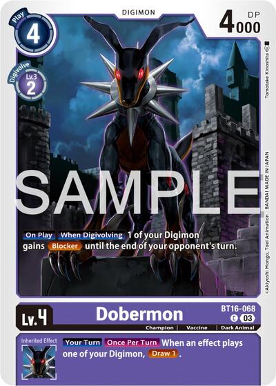 Dobermon (Beginning Observer) Near Mint