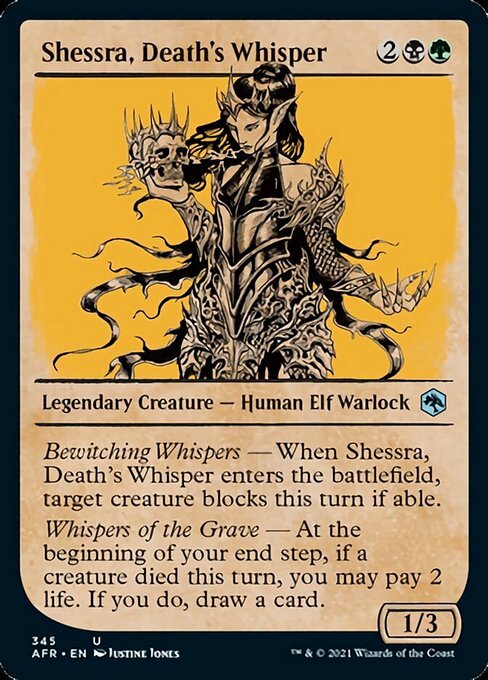 Shessra, Death's Whisper (Showcase) (Adventures in the Forgotten Realms) Near Mint - Nick Nack's Full Frontal Attack