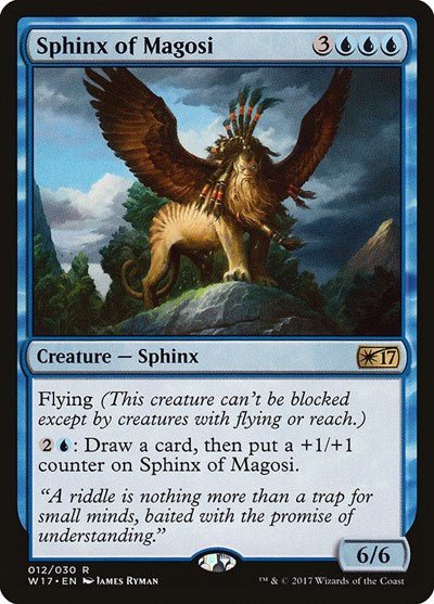 Sphinx of Magosi (Welcome Deck 2017) Near Mint - Nick Nack's Full Frontal Attack