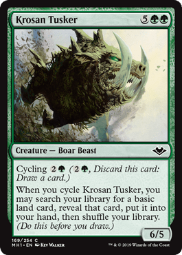 Krosan Tusker (Modern Horizons) Near Mint - Nick Nack's Full Frontal Attack