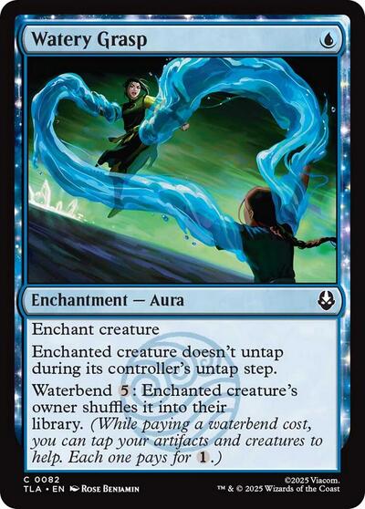 Watery Grasp (Avatar: The Last Airbender) Near Mint - Nick Nack's Full Frontal Attack