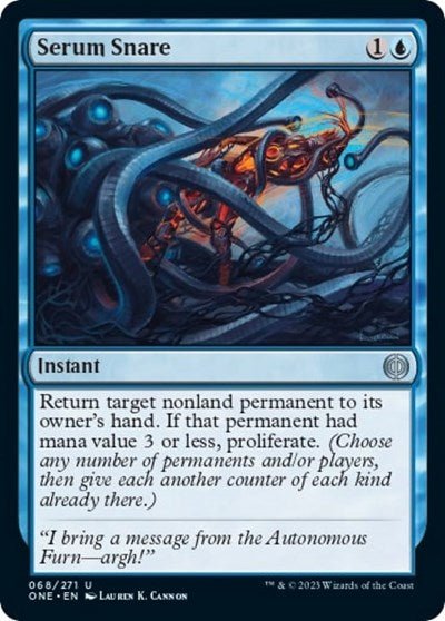Serum Snare (Phyrexia: All Will Be One) Near Mint - Nick Nack's Full Frontal Attack