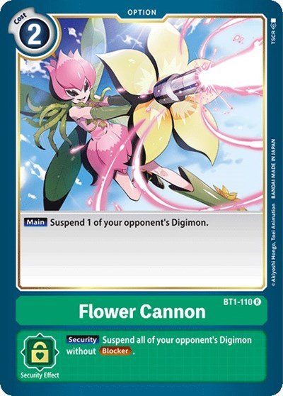 Flower Cannon (Release Special Booster) Near Mint - Nick Nack's Full Frontal Attack