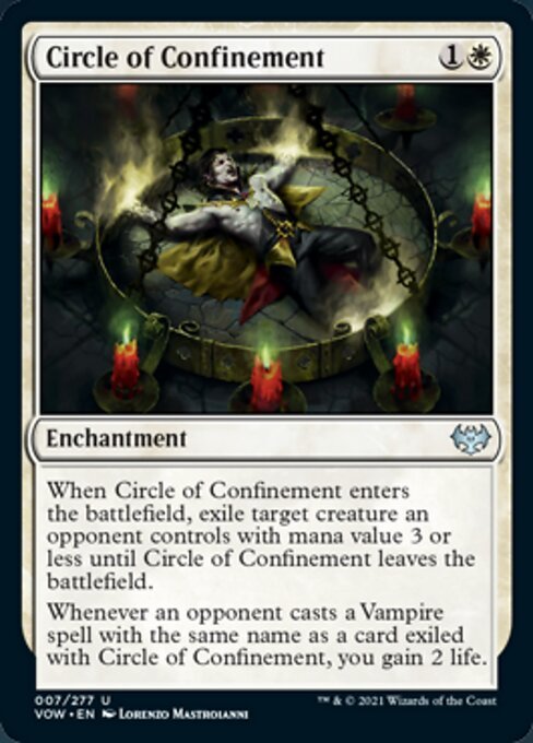 Circle of Confinement (Innistrad: Crimson Vow) Near Mint - Nick Nack's Full Frontal Attack