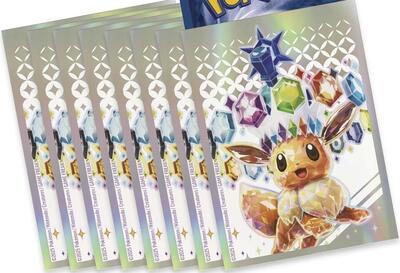 Pokemon TCG: Prismatic Evolution Elite Trainer Box Card Sleeves Eevee (65 Pack) (Pokemon International) New