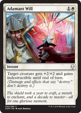 Adamant Will (Dominaria) Near Mint - Nick Nack's Full Frontal Attack