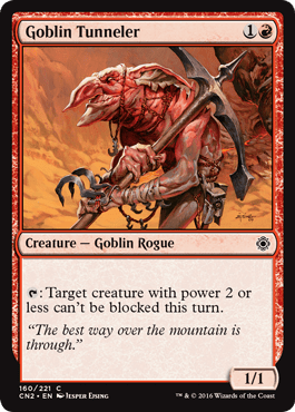 Goblin Tunneler (Conspiracy: Take the Crown) Near Mint - Nick Nack's Full Frontal Attack