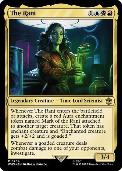 The Rani (Surge Foil) (Universes Beyond: Doctor Who) Near Mint Foil - Nick Nack's Full Frontal Attack