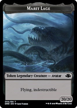 Marit Lage Token (Dominaria Remastered) Near Mint
