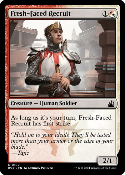Fresh-Faced Recruit (Ravnica Remastered) Near Mint