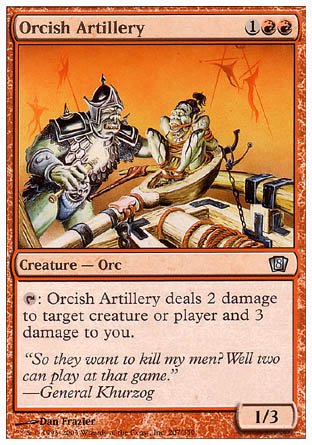 Orcish Artillery (8th Edition) Near Mint - Nick Nack's Full Frontal Attack