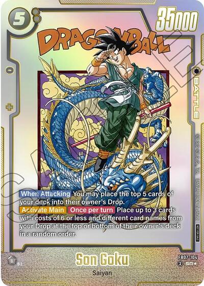 Son Goku FB07-104 (Tournament and Championship Promos) Near Mint Holofoil