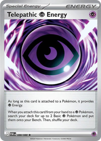 Telepathic Psychic Energy (ME03: Perfect Order) Near Mint Holofoil - Nick Nack's Full Frontal Attack