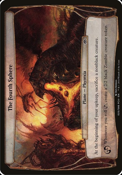 The Fourth Sphere (Planechase Anthology) (Oversize Cards) Near Mint