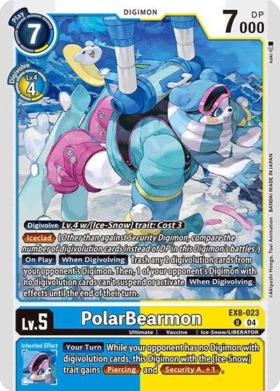 PolarBearmon (Chain of Liberation) Near Mint