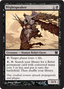 Blightspeaker (Modern Masters) Near Mint - Nick Nack's Full Frontal Attack