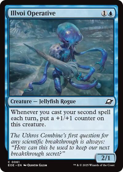 Illvoi Operative (Edge of Eternities) Near Mint Foil - Nick Nack's Full Frontal Attack
