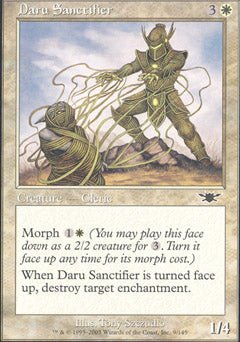Daru Sanctifier (Legions) Light Play Foil - Nick Nack's Full Frontal Attack
