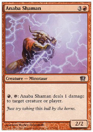 Anaba Shaman (8th Edition) Near Mint - Nick Nack's Full Frontal Attack