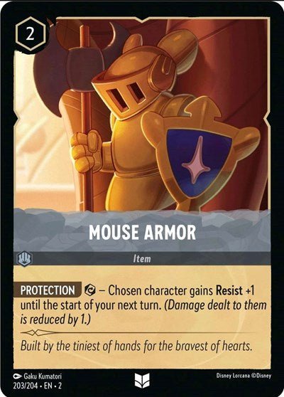 Mouse Armor (Rise of the Floodborn) Near Mint - Nick Nack's Full Frontal Attack