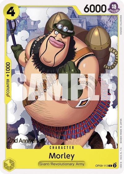 Morley (Emperors in the New World: 2nd Anniversary Tournament Cards) Near Mint