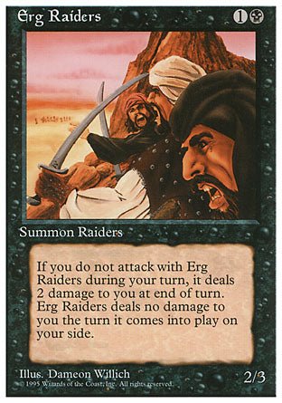 Erg Raiders (4th Edition) Light Play - Nick Nack's Full Frontal Attack