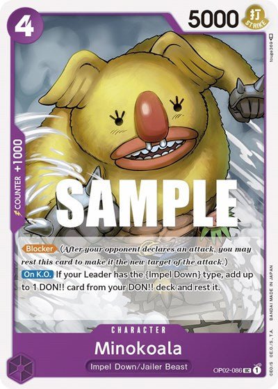 Minokoala (Paramount War) Near Mint - Nick Nack's Full Frontal Attack