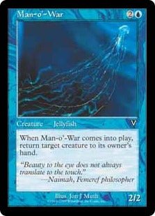 Man - o' - War (Battle Royale Box Set) Light Play - Nick Nack's Full Frontal Attack