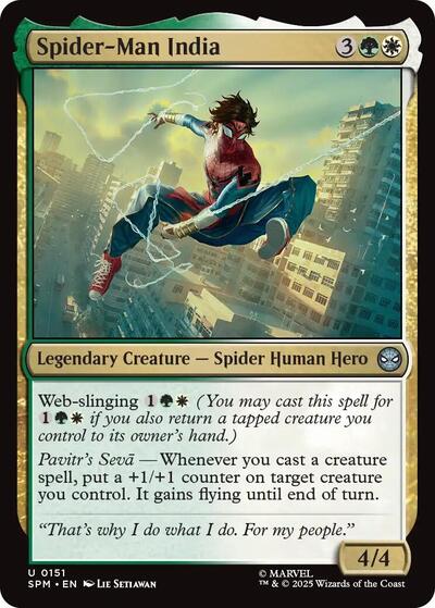 Spider - Man India (Marvel's Spider - Man) Near Mint - Nick Nack's Full Frontal Attack