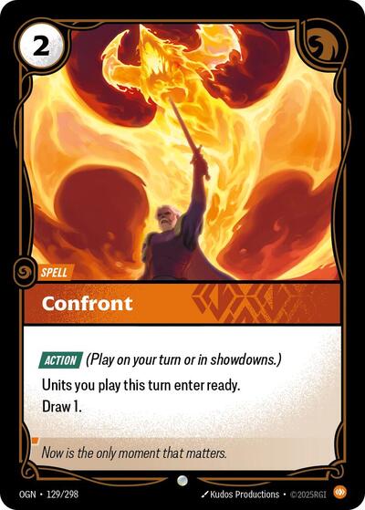 Confront (Origins) Near Mint - Nick Nack's Full Frontal Attack