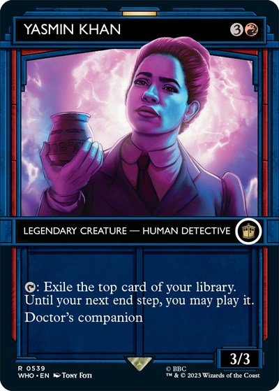 Yasmin Khan (Showcase) (Universes Beyond: Doctor Who) Near Mint - Nick Nack's Full Frontal Attack