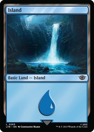 Island (0265) (Universes Beyond: The Lord of the Rings: Tales of Middle-earth) Near Mint