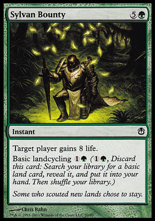 Sylvan Bounty (Duel Decks: Ajani vs Nicol Bolas) Near Mint