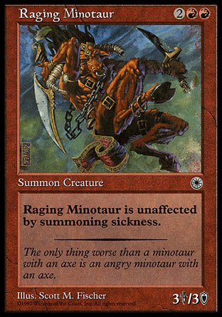 Raging Minotaur (Portal) Light Play - Nick Nack's Full Frontal Attack