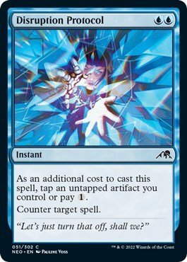 Disruption Protocol (Kamigawa: Neon Dynasty) Near Mint - Nick Nack's Full Frontal Attack
