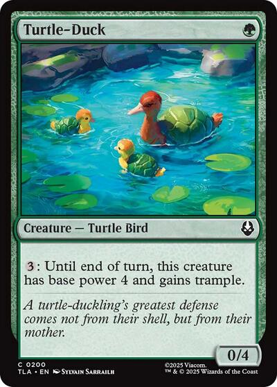 Turtle - Duck (Avatar: The Last Airbender) Near Mint - Nick Nack's Full Frontal Attack