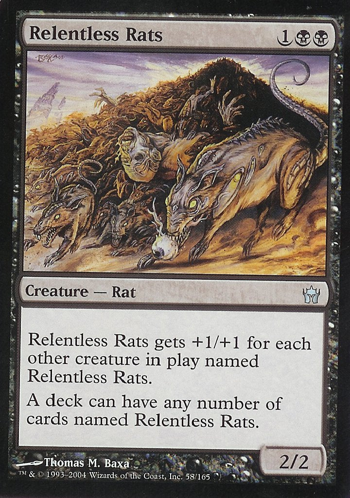 Relentless Rats (Fifth Dawn) Near Mint