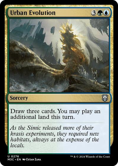 Urban Evolution (Commander: Modern Horizons 3) Near Mint - Nick Nack's Full Frontal Attack