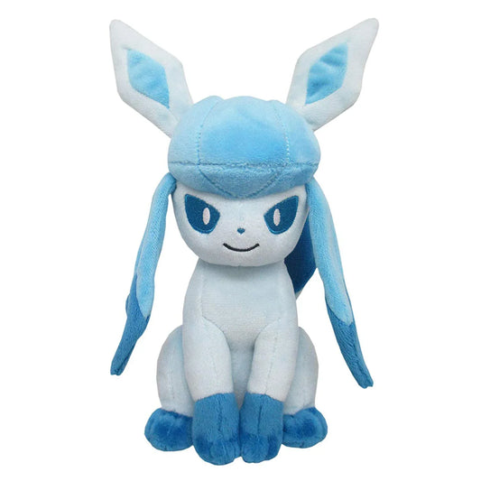 Pokemon All Star Collection PP124 Glaceon Plush, 7.5"