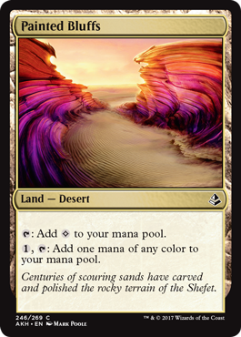 Painted Bluffs (Amonkhet) Near Mint