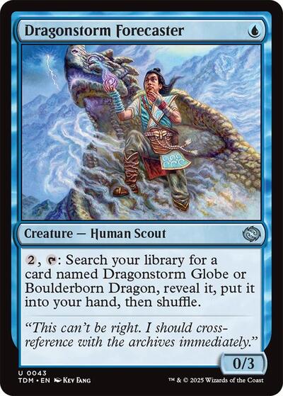 Dragonstorm Forecaster (Tarkir: Dragonstorm) Near Mint
