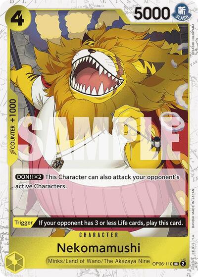 Nekomamushi (Jolly Roger Foil) (Premium Booster) Near Mint Foil