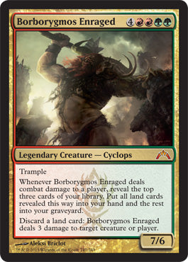 Borborygmos Enraged (Gatecrash) Near Mint