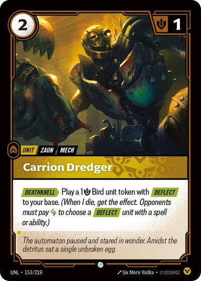 Carrion Dredger (Unleashed) Near Mint
