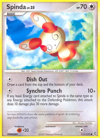 Spinda (Secret Wonders) Heavy Play Reverse Holofoil