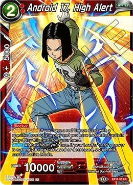 Android 17, High Alert (Expansion Deck Box Set 11: Universe 7 Unison) Near Mint - Nick Nack's Full Frontal Attack
