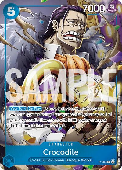 Crocodile (Store 2-on-2 Battle 2025 Winner) (One Piece Promotion Cards) Near Mint Foil