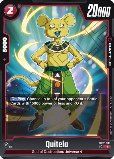 Quitela (Blazing Aura) Near Mint Holofoil
