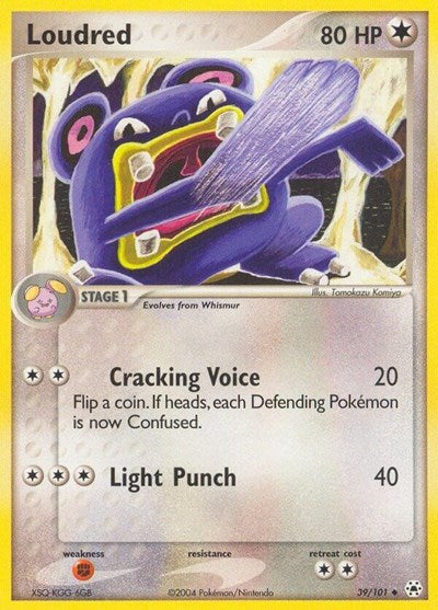 Loudred (Hidden Legends) Light Play